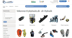 Desktop Screenshot of johydraulics.dk
